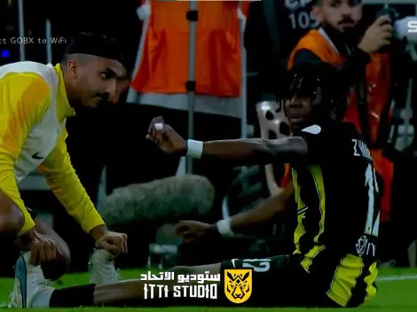 Insólito: un jugador del Al-Ittihad de Marcelo Gallardo se lesionó ¡al sacar un lateral!