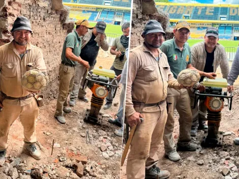El tesoro de 50 años desenterrado en las obras del Gigante de Arroyito