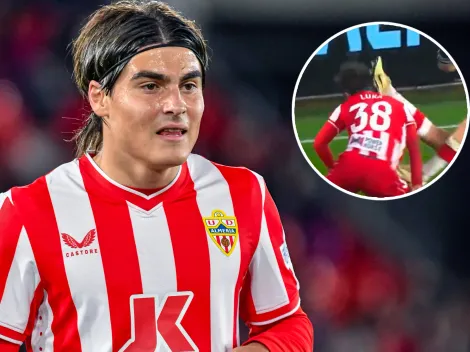 El parte médico de Luka Romero tras el brutal planchazo a la cara que le dio su compañero