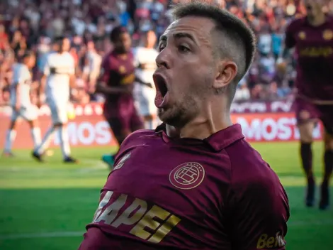 La rompe en Lanús: ¿puede volver Felipe Peña Biafore a River antes de tiempo?