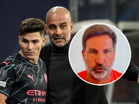 Toti Pasman: "Guardiola, dejá de faltarle el respeto a Julián Álvarez"
