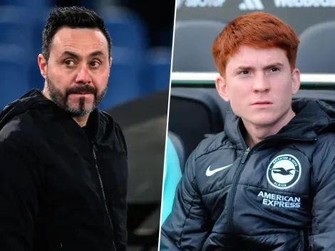 Ola de críticas a De Zerbi por no incluir al Colo Barco en Europa League: "Arrogante"