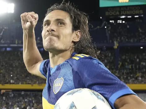 Insólito pedido de camiseta a Edinson Cavani tras el triunfo de Boca