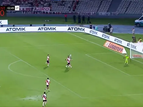 VIDEO | El gol tempranero de Javier Correa para el 1 a 0 de Estudiantes ante River en la Supercopa Argentina
