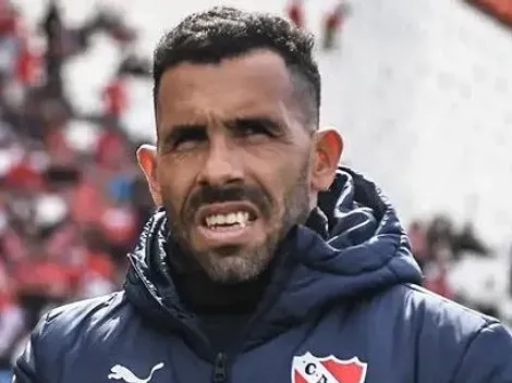 La inesperada decisión de Carlos Tevez en medio de la derrota de Independiente ante Deportivo Riestra