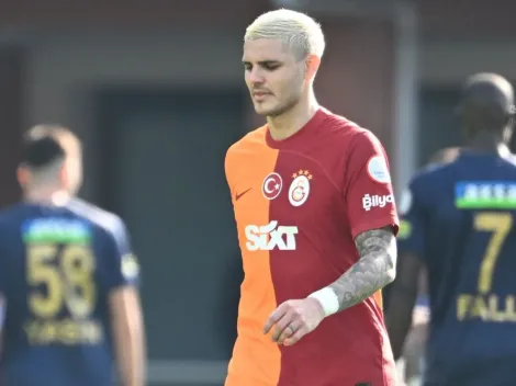 El insólito hattrick de Icardi: dos para Galatasaray, uno para el rival