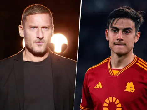 Totti, sobre Dybala: "Pensaría bien qué hacer con un jugador que juega 15 partidos al año"