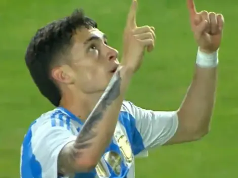 Argentina le ganó a México con un golazo de Soulé