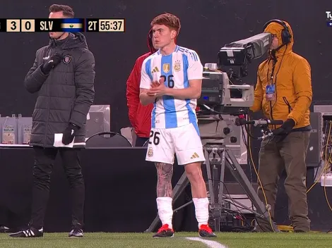 La reacción de los hinchas ante el debut del Colo Barco en la Selección Argentina