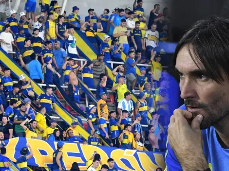 Martínez fue criticado por colocar a Benedetto en la goleada de Boca