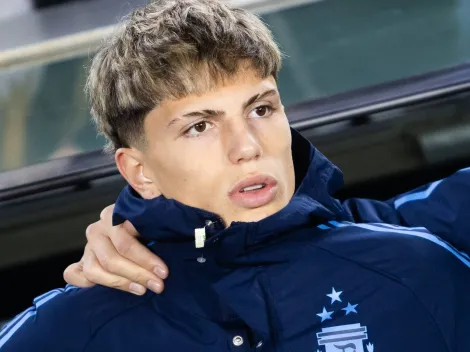 Alejandro Garnacho se encamina a su primera titularidad en la Selección Argentina