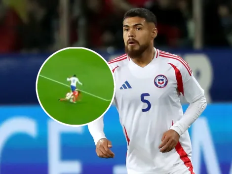 VIDEO | El imperial quite de Paulo Díaz a Kolo Muani en el Francia vs Chile