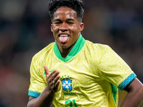 Endrick metió su primer gol en el Bernabéu