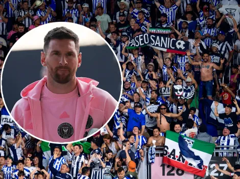 El canto de los mexicanos para Lionel Messi por su ausencia en Monterrey vs. Inter Miami
