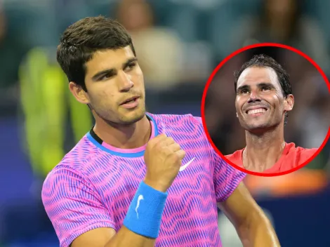 Carlos Alcaraz confesó su mayor deseo: jugar en el Bernabéu contra Nadal