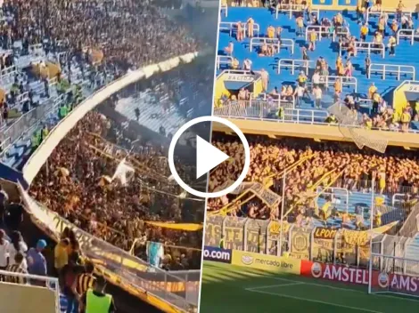 VIDEO | Graves incidentes entre hinchas de Rosario Central y Peñarol