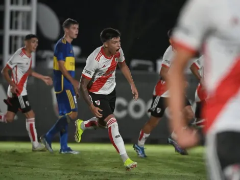 Doblete de Ruberto en el Superclásico de Reserva