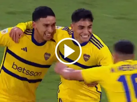 VIDEO: Luca Langoni vuelve al gol en Boca tras un año