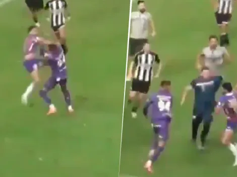 VIDEO | Escándalo con Fortaleza, rival de Boca en Sudamericana: a las piñas con su clásico tras la eliminación en Brasil