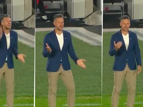 La reacción de Martín Demichelis ante el golazo de Rosario Central a River