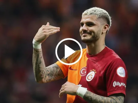 VIDEO | El gol de Icardi para que Galatasaray sea puntero
