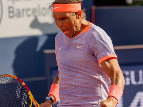 Está intacto: puntazo y victoria para Rafa Nadal en su vuelta al Tenis en el Barcelona Open