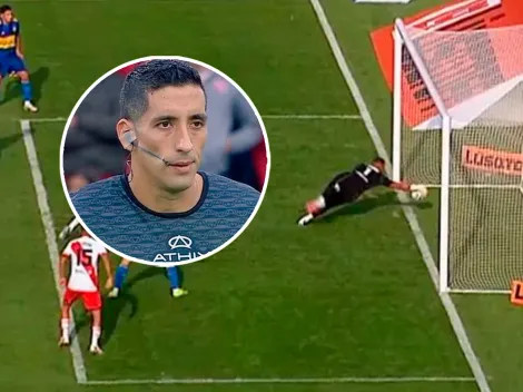 La explicación que dio el cuerpo arbitral del Superclásico sobre el gol anulado a River contra Boca