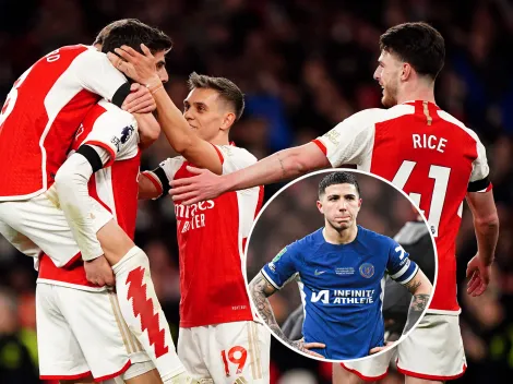 Arsenal goleó al Chelsea de Enzo y Pochettino