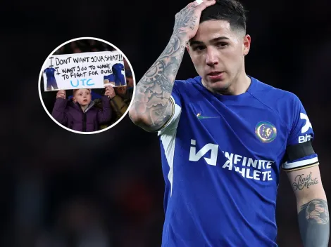 El dramático pedido de un niño a Enzo Fernández y los jugadores del Chelsea: "No quiero sus camisetas..."