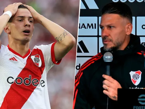 Demichelis, sobre Mastantuono: "Estuvo muy errático"