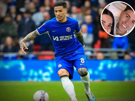 La primera foto de Enzo Fernández luego de su operación