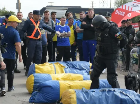 Di Zeo y otros 60 barras de Boca fueron detenidos con armas de fuego