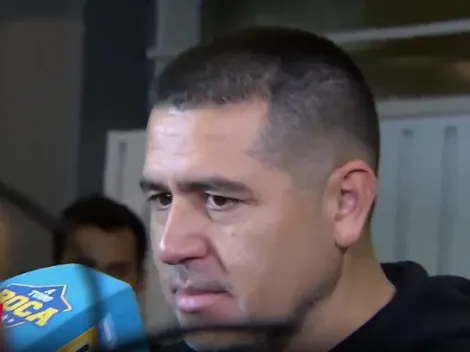 Riquelme habló tras la eliminación de Boca