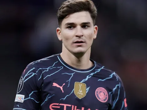 Julián Álvarez reveló qué le dijo Guardiola tras la eliminación de Manchester City