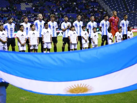El grupo de la Selección Argentina en los Juegos Olímpicos de París 2024