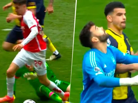 Arsenal ganó con dos jugadas polémicas: "Que les regalen el título"