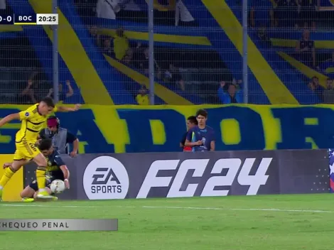 VIDEO | El penal por mano que no le cobraron a Boca contra Sportivo Trinidense