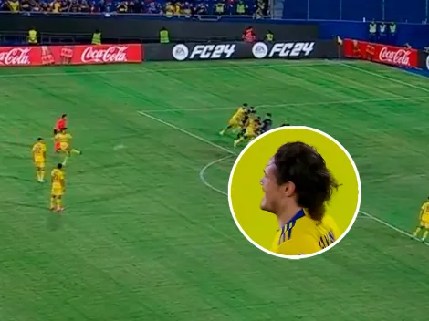 De tiro libre, Cavani salvó a Boca sobre el final ante Trinidense