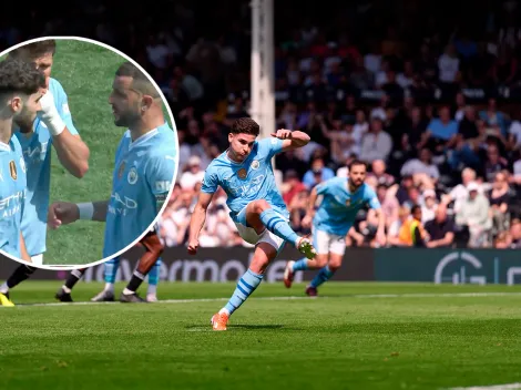 Manchester City, líder: gol de Julián Álvarez para el 4 a 0 ante Fulham