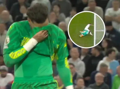 El choque de Cuti Romero con Ederson que obligó a Guardiola a cambiar al arquero del Manchester City