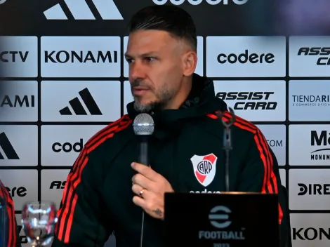 Martín Demichelis volvió a hablar de los silbidos de los hinchas de River