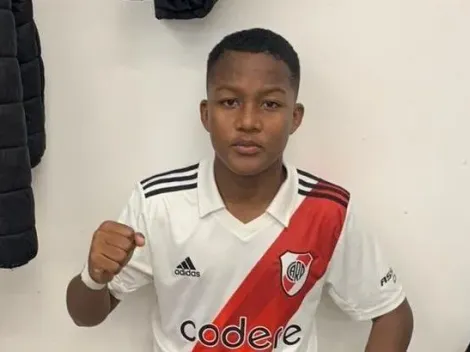 Estevis López, el panameño de 15 años que fichó River