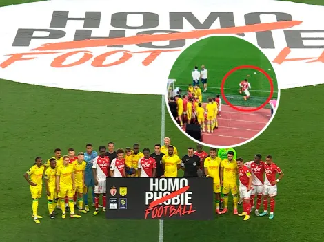 Escándalo en la Ligue 1: jugador del AS Monaco se rehúsa a sacarse una foto contra la homofobia
