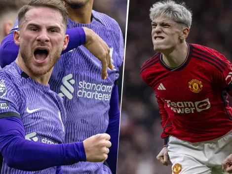 Mac Allister y Garnacho nominados al mejor gol de la temporada en la Premier League