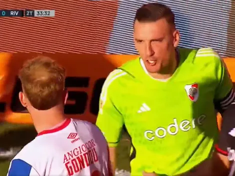 El cruce de Armani con Gondou: "Me la quisiste picar"