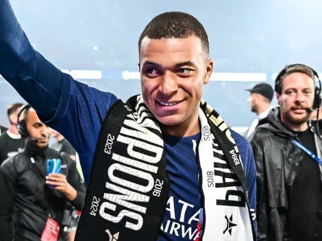 Jugó los 90 minutos, salió campeón y sus compañeros lo homenajearon: así fue el último partido de Mbappé en el PSG