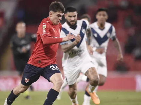 En una noche caliente, y con polémicas, Independiente empató con Vélez por la Liga Profesional