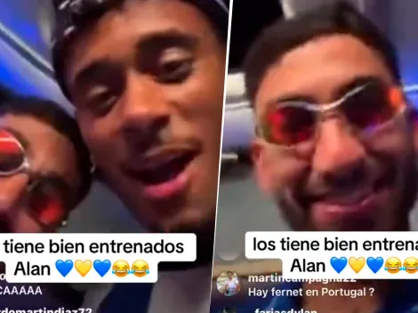 "Dale Boca": Alan Varela contagió a sus compañeros en Porto tras salir campeones