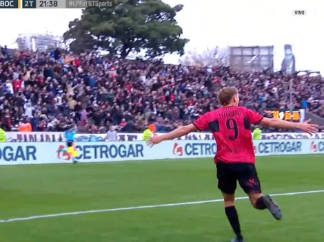 VIDEO | Pellegrino marcó su gol y abrió la cuenta para Platense contra Boca
