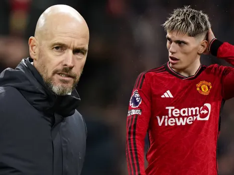 Teoría conspirativa en Manchester United: el hermano de Garnacho borró un tuit y todos lo atribuyen al futuro de ten Hag
